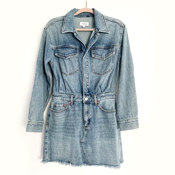Pistola Denim Dress - Picture 1 of 11